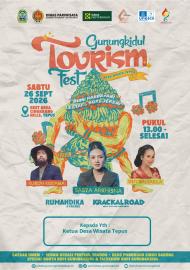 Gunungkidul Tourism Fest 2026 Akan Berlangsung di RTH Cingkrang Hari Ini, Simak  Susunan Acaranya!